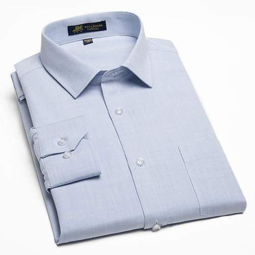Men's Dress Shirts, Long Sleeve Cotton Blend Business Dress Shirts - Shirt - LeStyleParfait Kenya