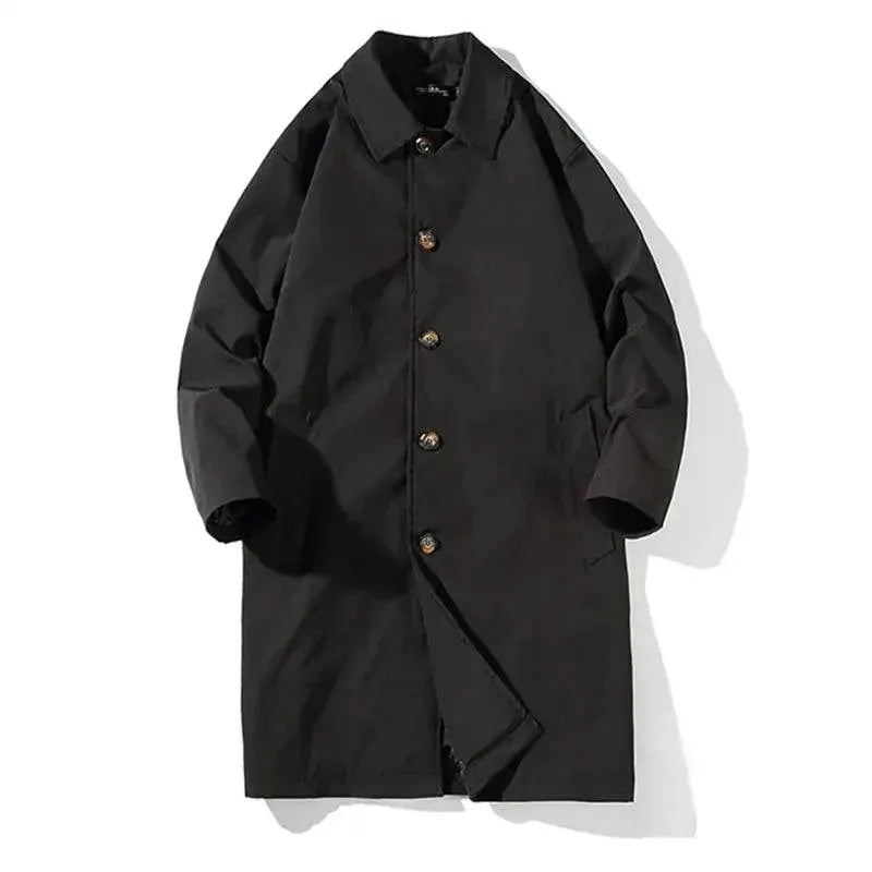 Men's Fashion Oversized Car Coat - Car Coat - LeStyleParfait