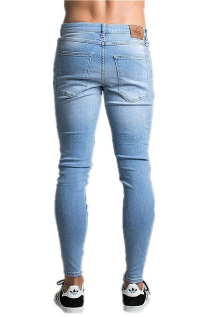 Men's Frayed Slim Fit Jeans - Men's Jeans - LeStyleParfait Kenya
