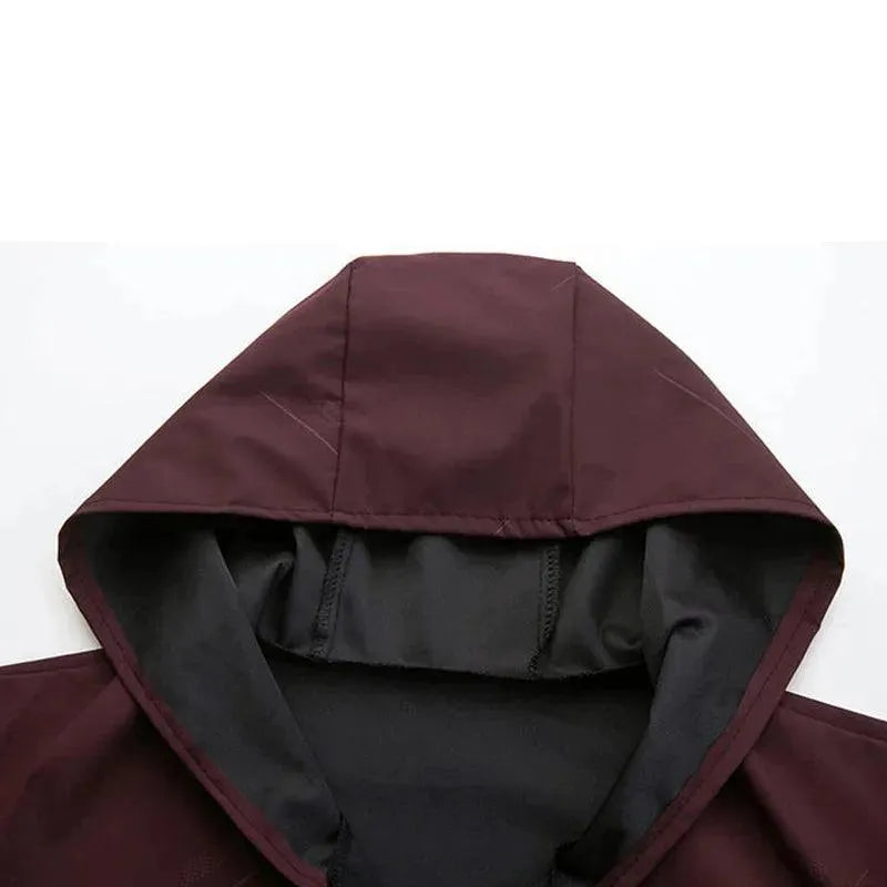 Men's Hooded Waterproof Raincoat - Rain Coat - LeStyleParfait