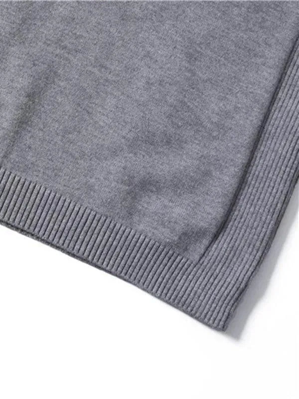 Men’s Slim Knit Turtleneck Pullover Sweater