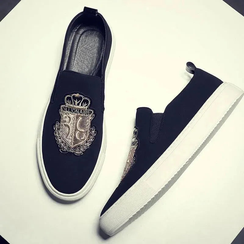 Men's Sneakers - Low-Top Sneakers Shoes - Slip-On Spring-Summer Shoes