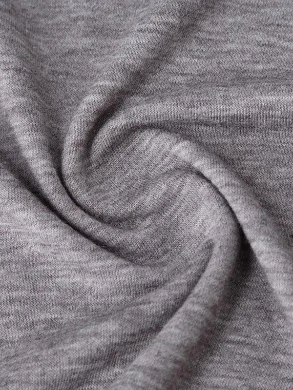 Men's Solid Turtleneck Polyester T-Shirt - All-Season Style - T-Shirt - LeStyleParfait