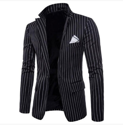 Men's Striped Blazer Casual Men's Blazer - Blazer - LeStyleParfait Kenya