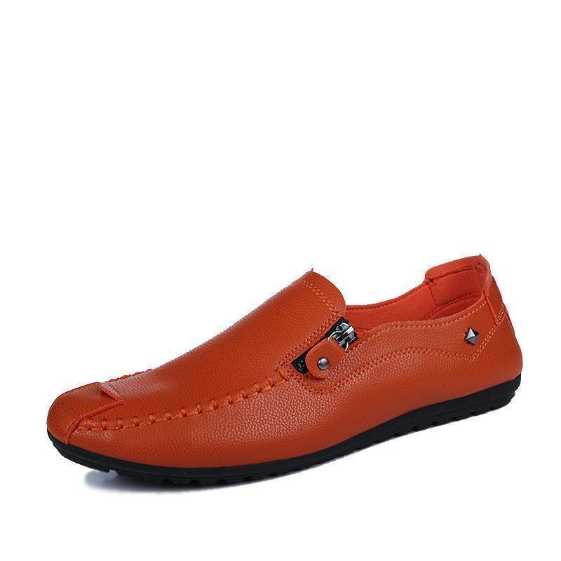 Men Shoes Casual Leather Driving Shoes - Shoes - LeStyleParfait Kenya