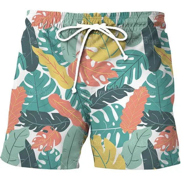Men Tropical Board Shorts fashion image