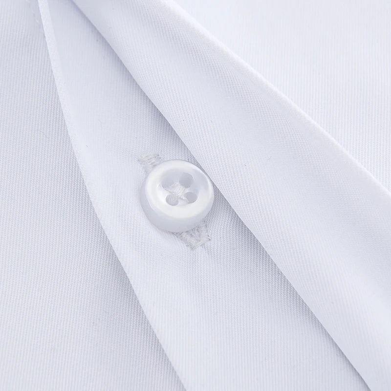 Men's French Cuff Dress Shirt-Men Shirts-LeStyleParfait