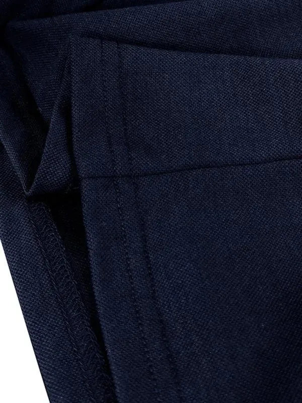 LeStyleParfait Men's T-Shirts Casual V-Neck Plain-Solid Long Sleeves-