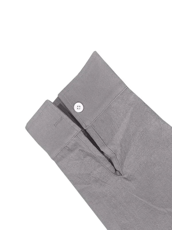 Men's Mandarin Linen Summer Shirt-Men Shirts-LeStyleParfait