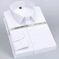 Men's Plain Formal Dress Shirt-Men Shirts-LeStyleParfait