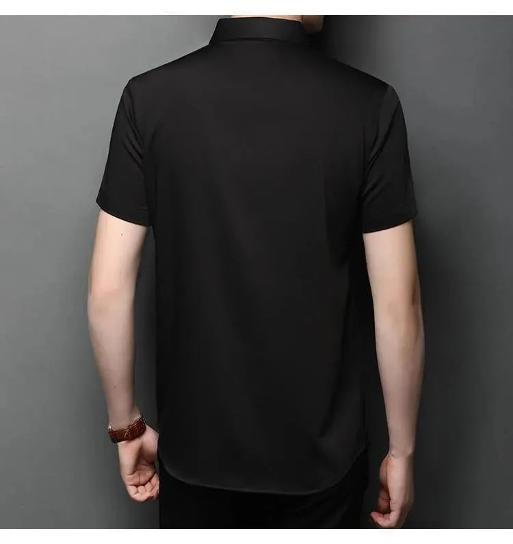 Men's Short Sleeve Shirt-Men Shirts-LeStyleParfait
