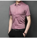 Men's Short Sleeve Shirt-Men Shirts-LeStyleParfait