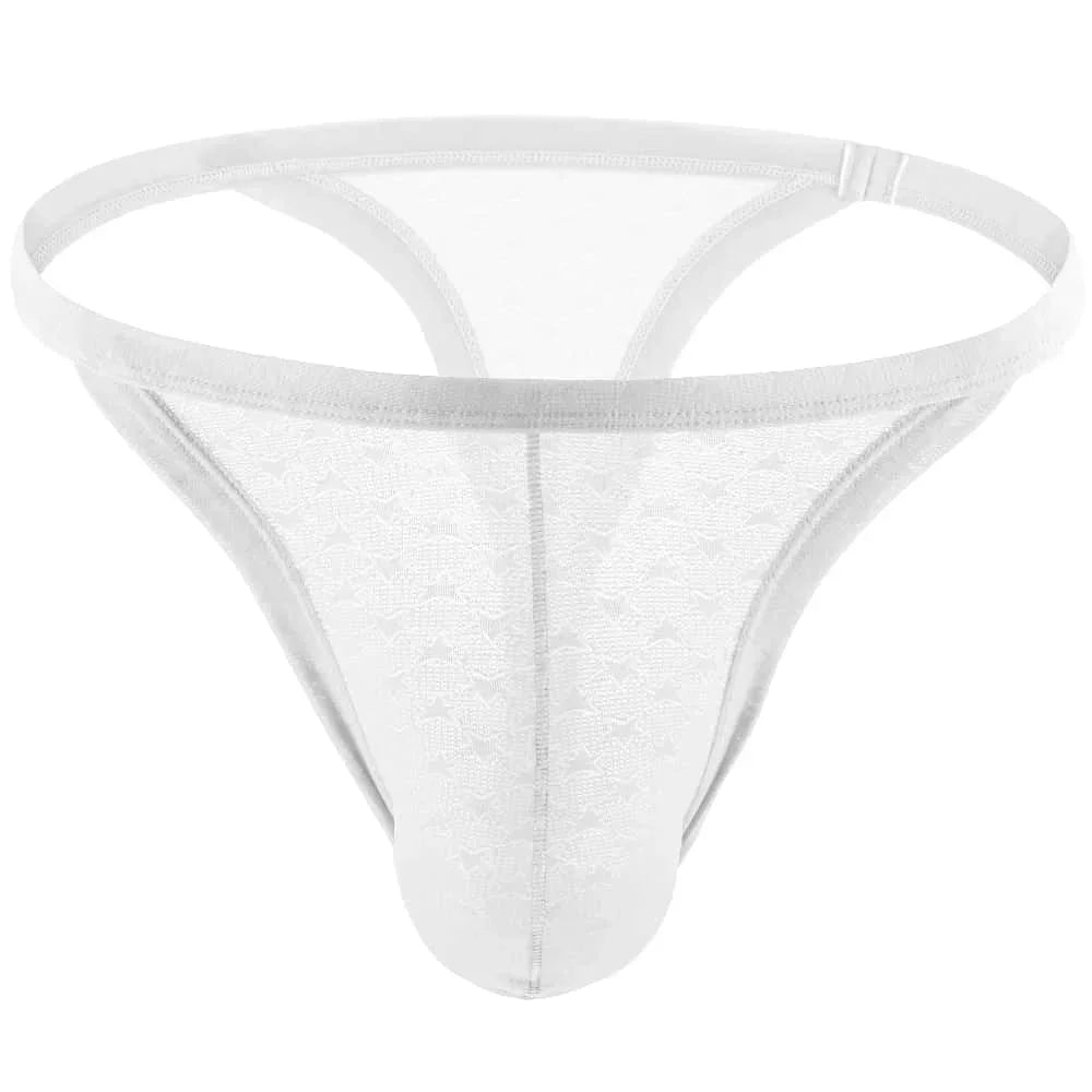 Men's Underwear T-Back Briefs Sexy G-String Breathable Thong Erotic Lingerie Men Underpants Thongs Gay Underwear Male Panties