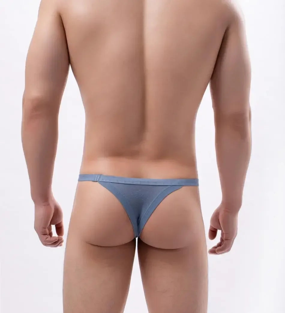 Men's Underwear T-Back Briefs Sexy G-String Breathable Thong Erotic Lingerie Men Underpants Thongs Gay Underwear Male Panties