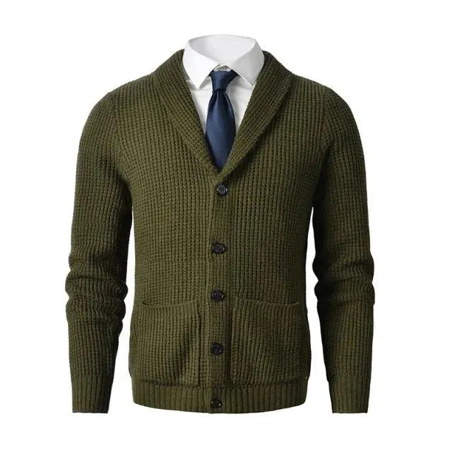 Merino Cardigan Sweaters For Men - Cardigan Sweater - LeStyleParfait