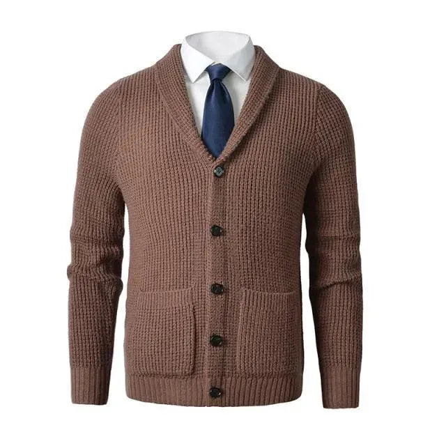 Merino Cardigan Sweaters For Men - Cardigan Sweater - LeStyleParfait