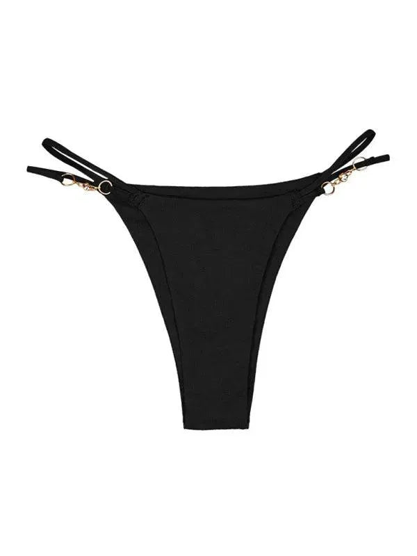 LeStyleParfait Women's Underwear Thongs Plain-Solid-Panties