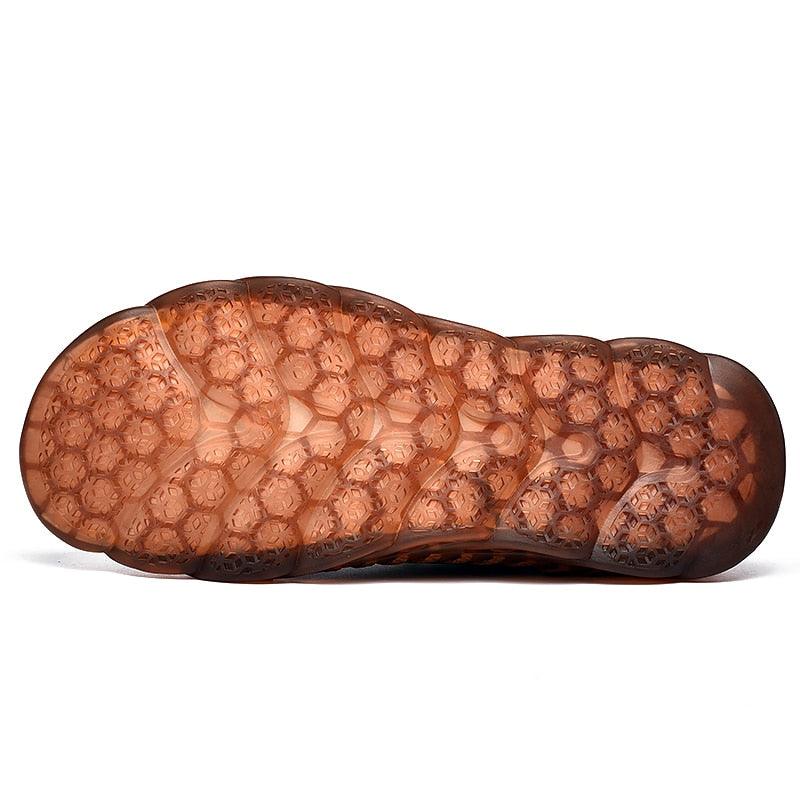 ''Mido'' - Fashion Leather Slip-On Shoes - Shoes - LeStyleParfait Kenya