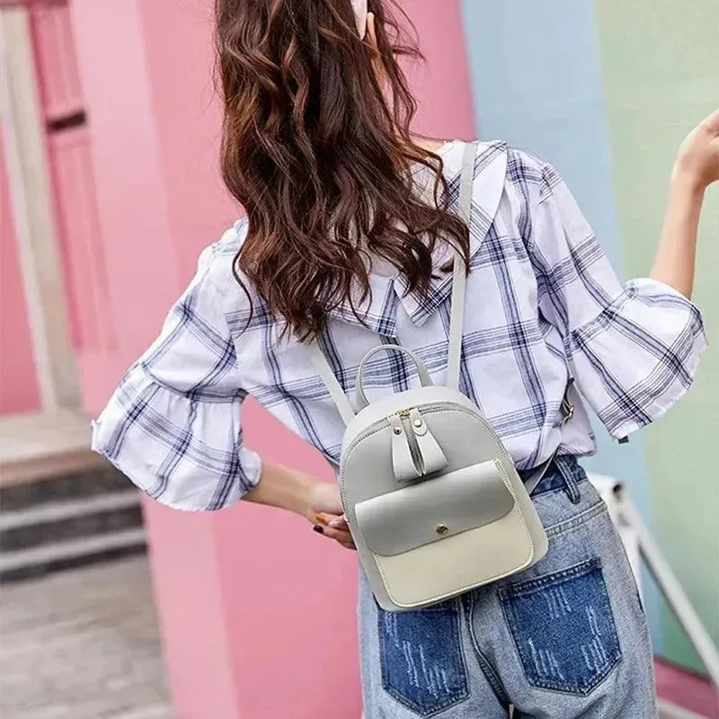 Mini Multi-Function Teen Women's Backpack - Backpack - LeStyleParfait