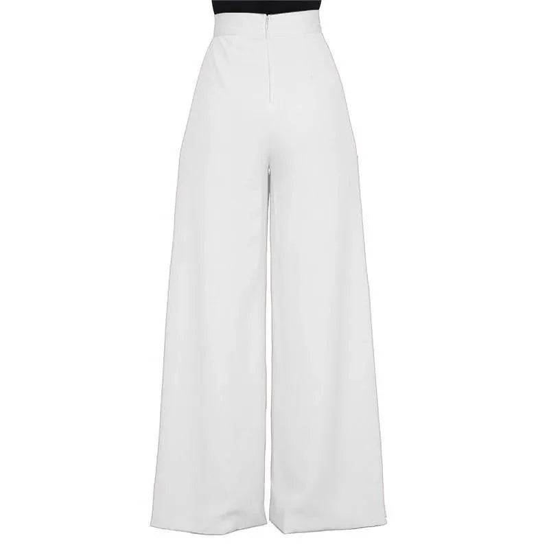 LeStyleParfait Women Pants Plain-Solid Women's Zipper Polyester-Women Pants
