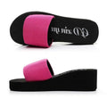 Muffins Slip-On Wedge Sandals - Wedge Shoes - LeStyleParfait