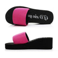 Muffins Slip-On Wedge Sandals - Wedge Shoes - LeStyleParfait