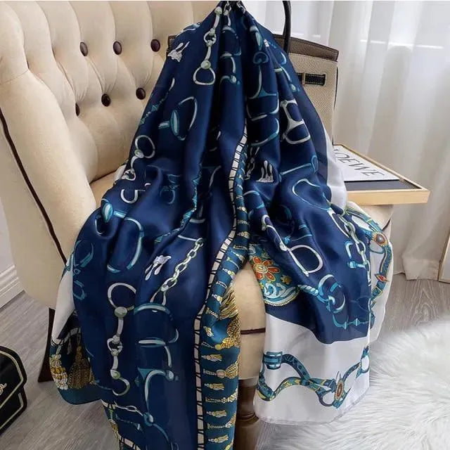 Muffler Silk Scarves - Scarf - LeStyleParfait