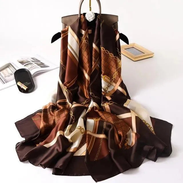 Muffler Silk Scarves - Scarf - LeStyleParfait
