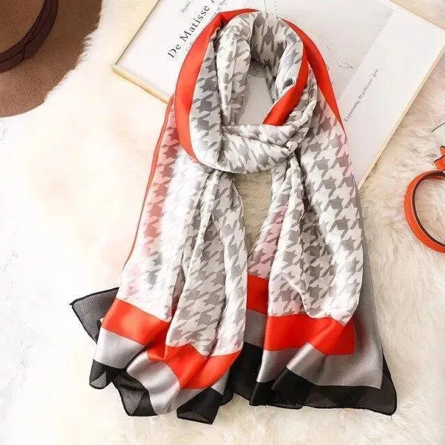 Muffler Silk Scarves - Scarf - LeStyleParfait