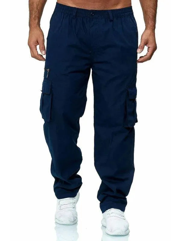 Multi-Pocket Loose Men Cargo Pants - Cargo Pants - LeStyleParfait