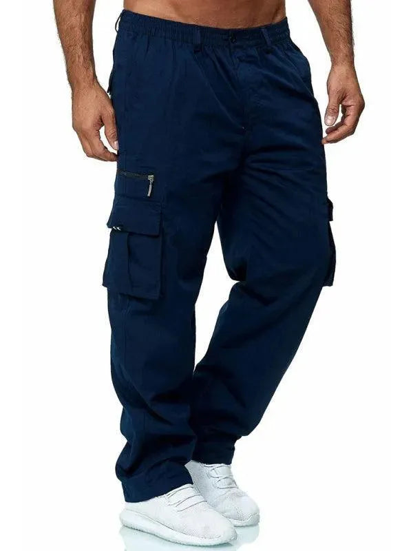 Multi-Pocket Loose Men Cargo Pants - Cargo Pants - LeStyleParfait