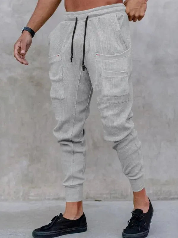 Multi-Pocket Men Jogger Pants - Jogger Pants - LeStyleParfait
