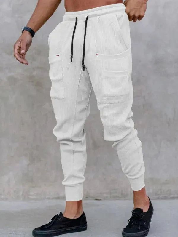 Multi-Pocket Men Jogger Pants - Jogger Pants - LeStyleParfait