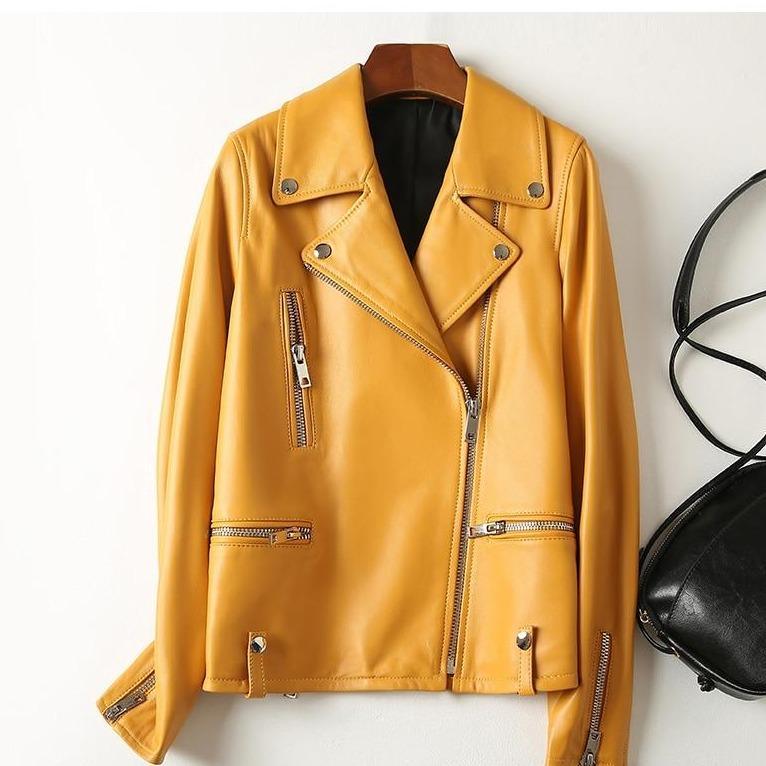 New Yorker Ladies Leather Jackets - Jacket - LeStyleParfait Kenya