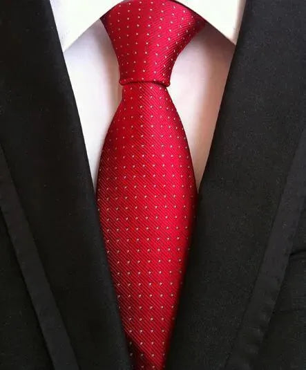 No Time Wasted Silk Necktie - Necktie | LeStyleParfait-Necktie