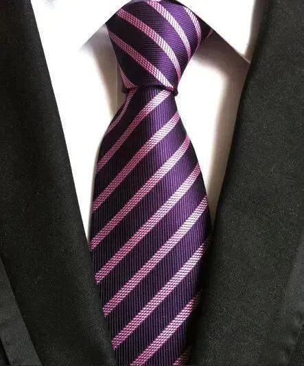 No Time Wasted Silk Necktie - Necktie | LeStyleParfait-Necktie