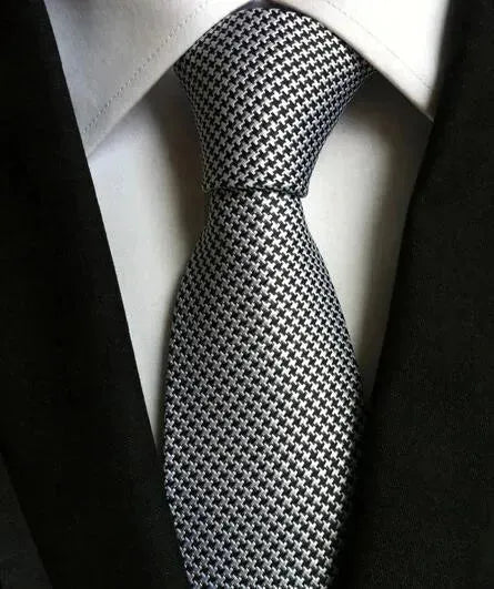 No Time Wasted Silk Necktie - Necktie | LeStyleParfait-Necktie