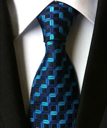 No Time Wasted Silk Necktie - Necktie | LeStyleParfait-Necktie