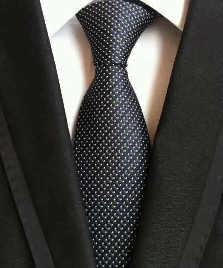 No Time Wasted Silk Necktie - Necktie - LeStyleParfait