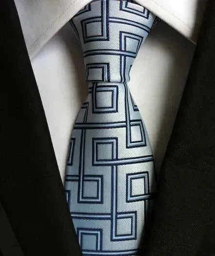 No Time Wasted Silk Necktie - Necktie | LeStyleParfait-Necktie