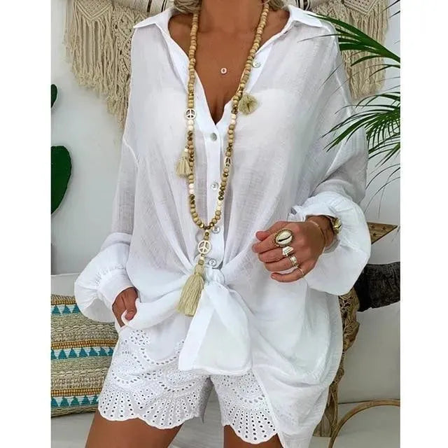 On The Low Tunic Top - Blouse - LeStyleParfait