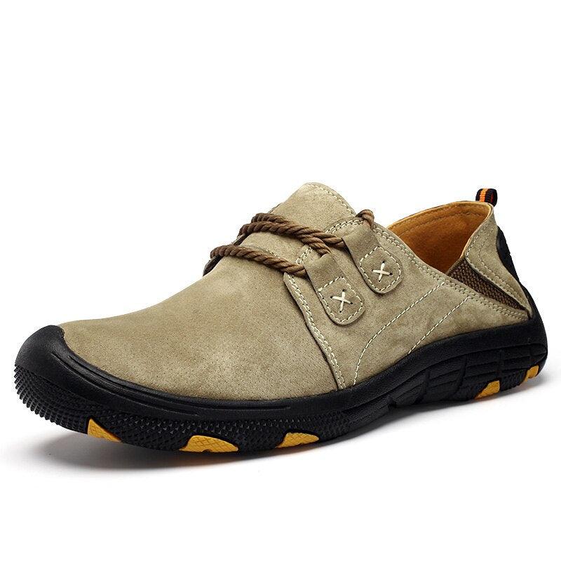 ''Onyx'' - Casual Hiking Leather Shoes - Shoes - LeStyleParfait Kenya
