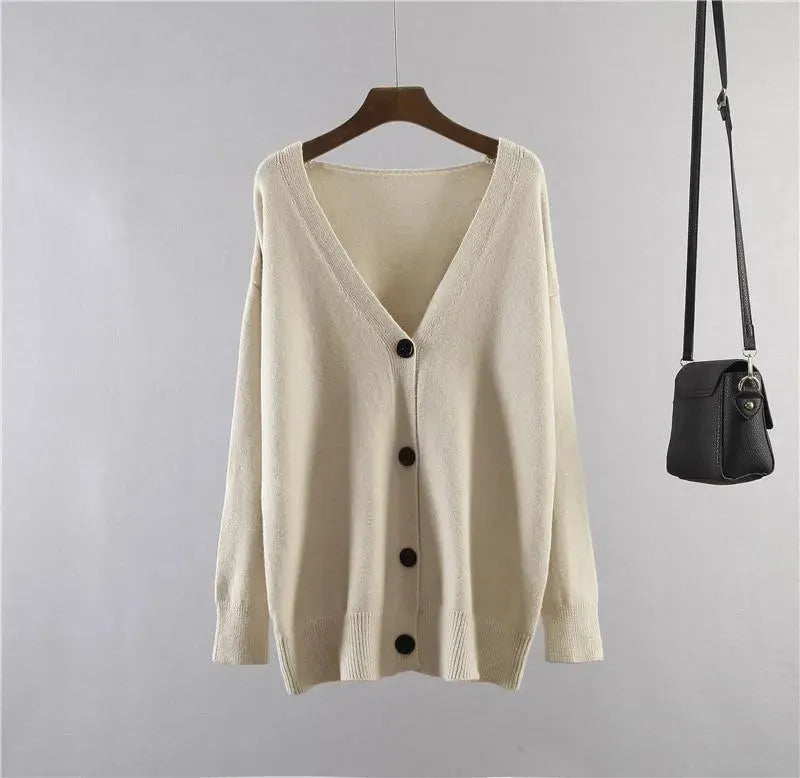 Oversized Cardigan Sweater For Women - Cardigan Sweater - LeStyleParfait