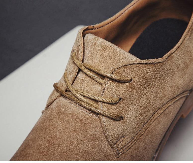 Oxford Suede Boots - Shoes - LeStyleParfait Kenya
