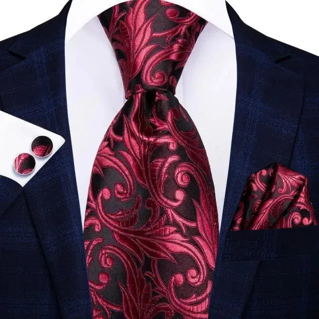 Paisley Men Wedding Neckties - Necktie | LeStyleParfait-Necktie