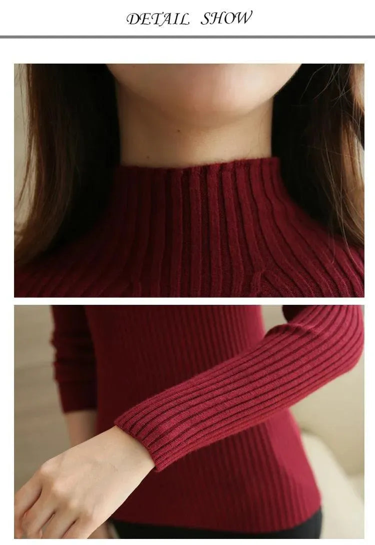 Pallet Turtleneck Sweater - Pullover Sweater - LeStyleParfait