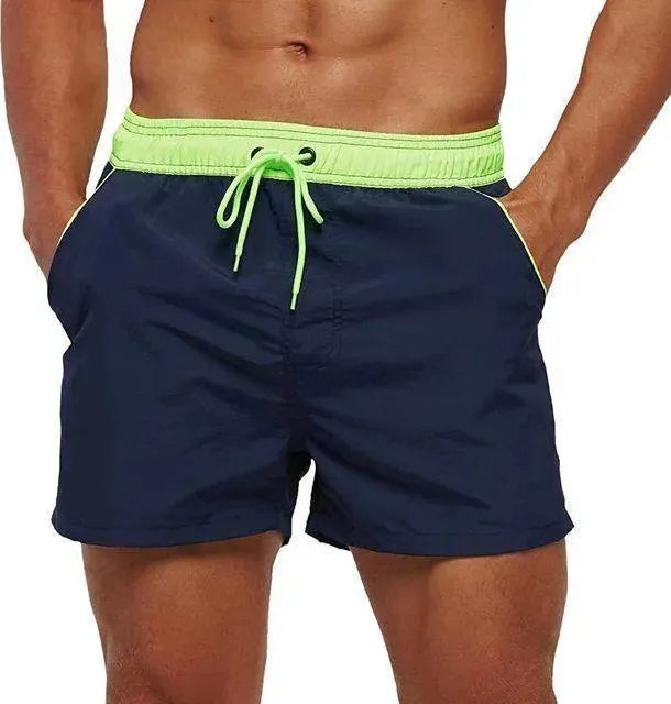 Patchwork Beach Shorts For Men - Beach Shorts - LeStyleParfait