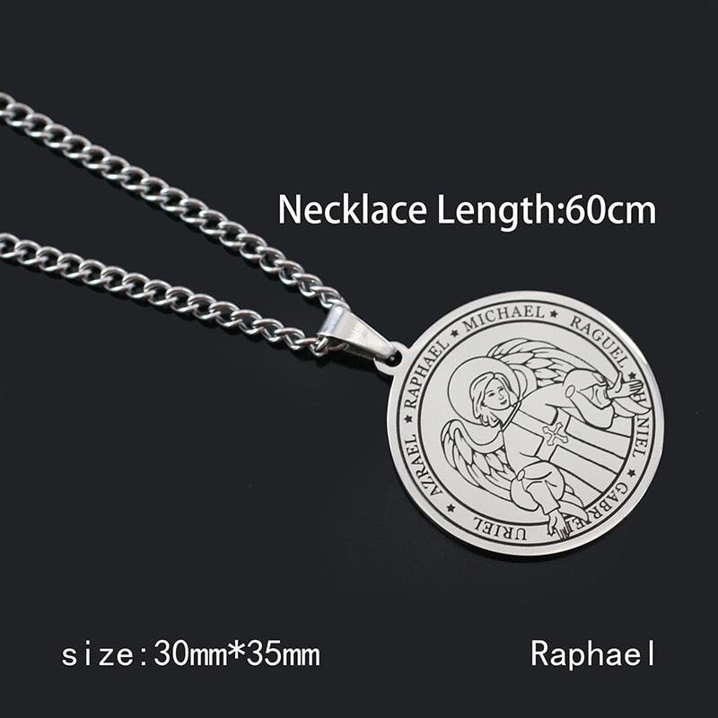 Pentagram Pendant Necklace - Archangels - Necklace - LeStyleParfait Kenya