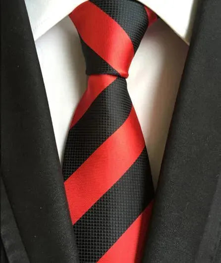 Plaid Striped Silk Men Neckties - Necktie | LeStyleParfait-Necktie