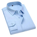 Plain Slim Fit Formal Dress Shirt - Dress Shirt - LeStyleParfait